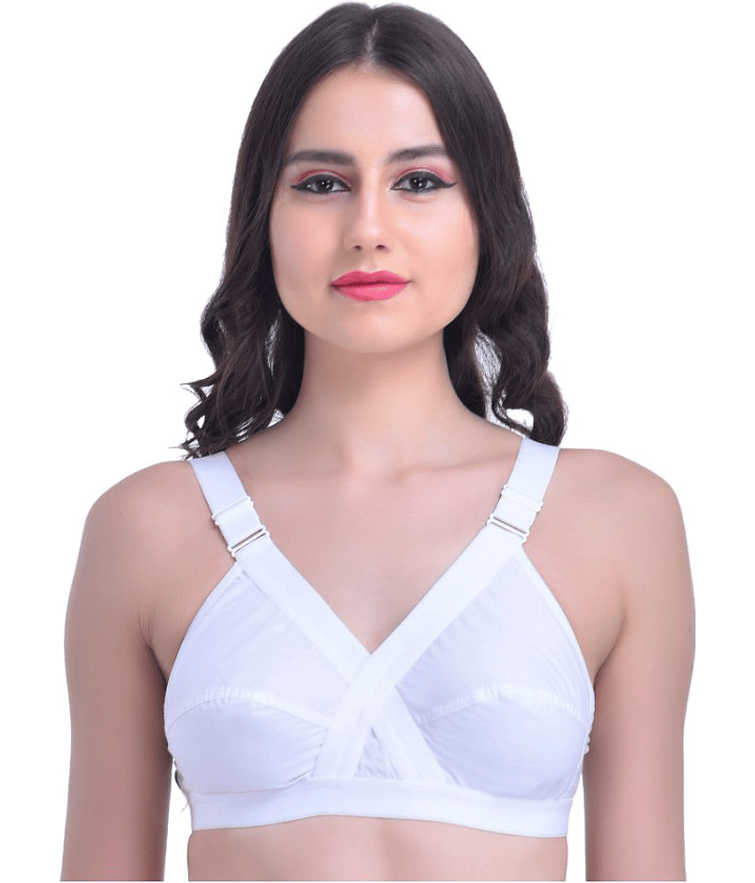 GASSY Cotton Everyday Bra - White