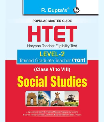 HTET (TGT) Trained Graduate Teacher (Level-2) Social Studies (Class VI to VIII) Exam Guide