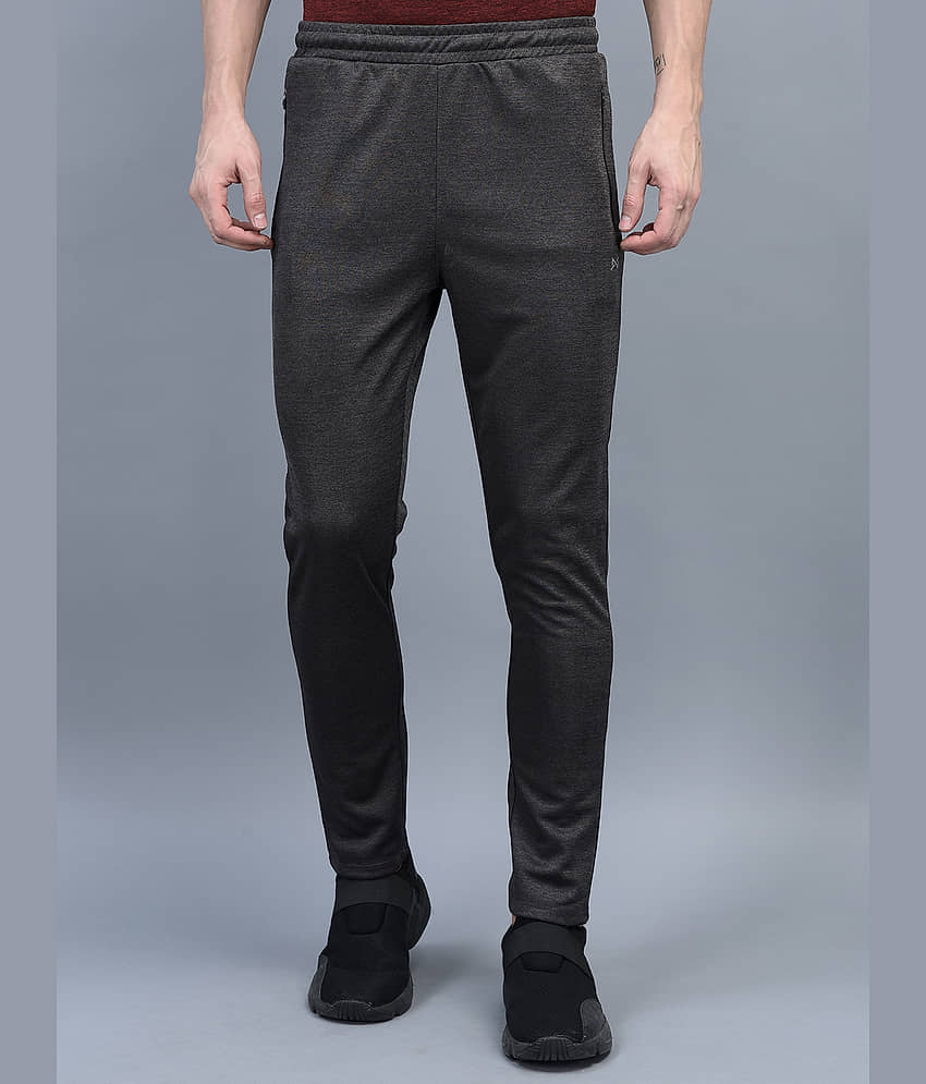 Force NXT - Charcoal Cotton Blend Men's Trackpants ( Pack of 1 )