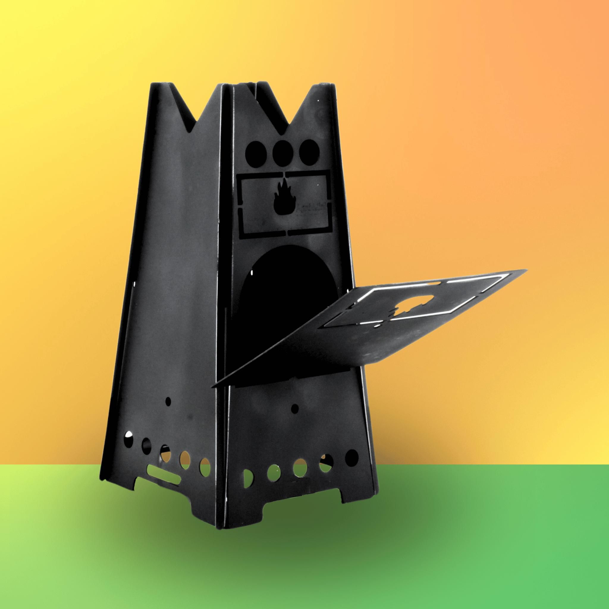 Trilonium Wood Fired Rocket Camping Stove mini