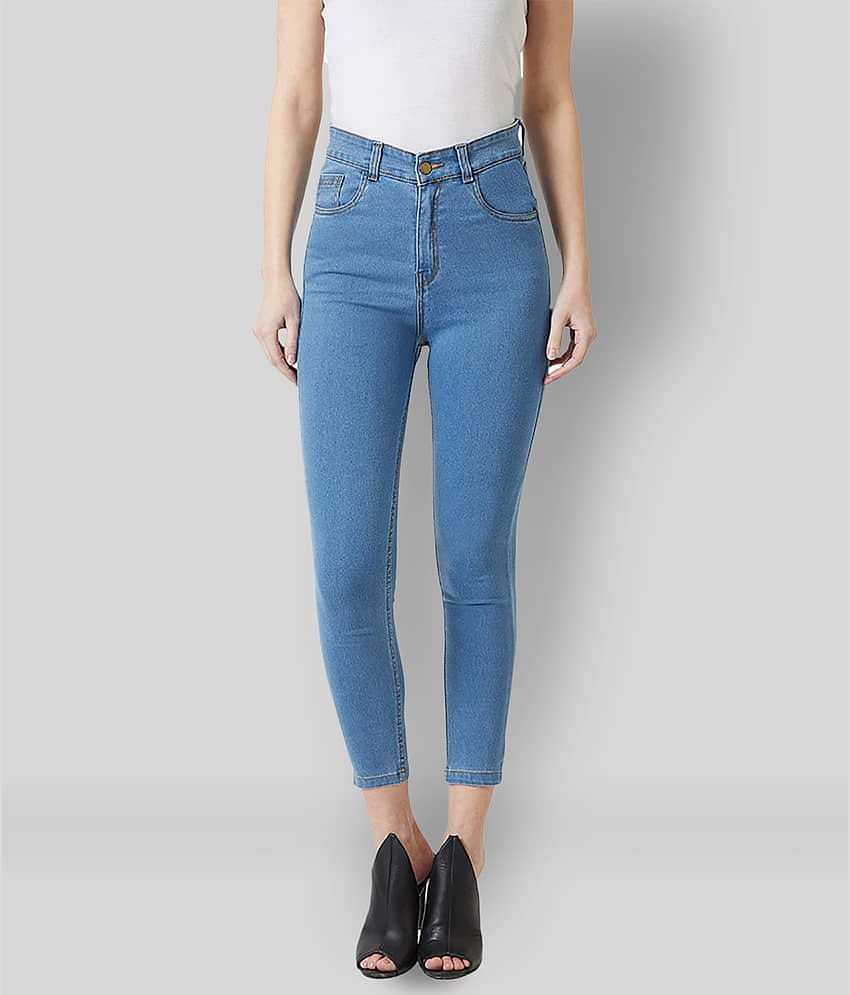 Miss Chase - Blue Denim Women's Jeans ( Pack of 1 )