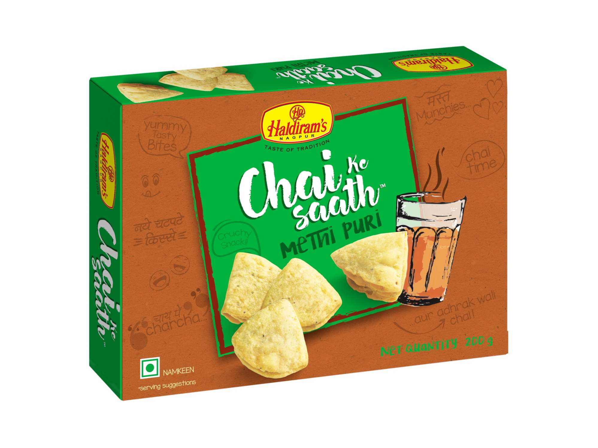 Haldiram's Methi Puri Mathri - 200 gm