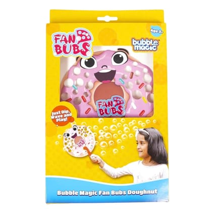 Bubble Magic FanBubs Doughnut Theme For Kids 3 Years and Above