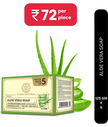 khadi natural Freshness Soap for All Skin Type ( Pack of 5 )