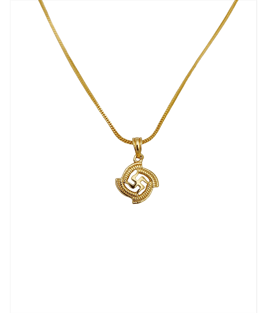 gilher - Golden Pendant ( Pack of 1 )