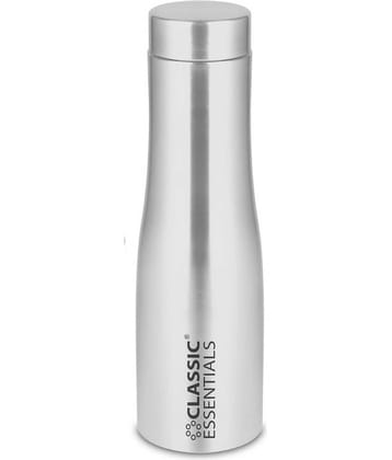 Classic Essentials Inox Carbo Silver Stainless Steel Water Bottle 1000 mL ( Set of 1 )