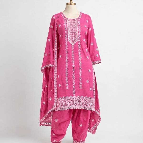 Premium Festive Dhoti Salwar Set