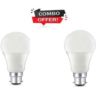 Combo of 2 My Chetan 9 W Round 2 Pin Led Bulb (White)