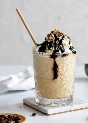 Cold Coffee With Ice Cream