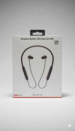 OnePlus Bullets Wireless Z2 ANC  Booming Black