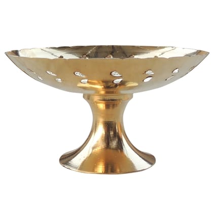 Brass Pan Jali Bata Bowl No. 7 (ZMAS228 D)