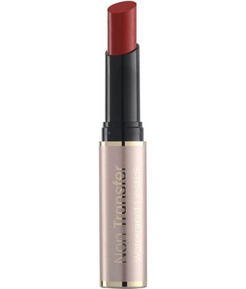 Swiss Beauty Non Transfer Lipstick (Burgundy), 3gm