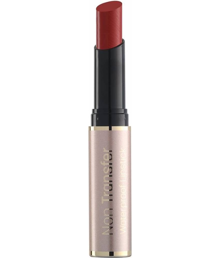 Swiss Beauty Non Transfer Lipstick (Burgundy), 3gm