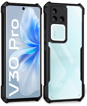 PLUGTECH Slim Shockproof Case | Matte Black Soft | Drop Protection | Precise Cutouts | Premium Mobile Cover for Vivo V30 Pro PLUGTECH Slim Shockproof Case | Matte Black Soft | Drop Protection | Precise Cutouts | Premium Mobile Cover for Vivo V30 Pro