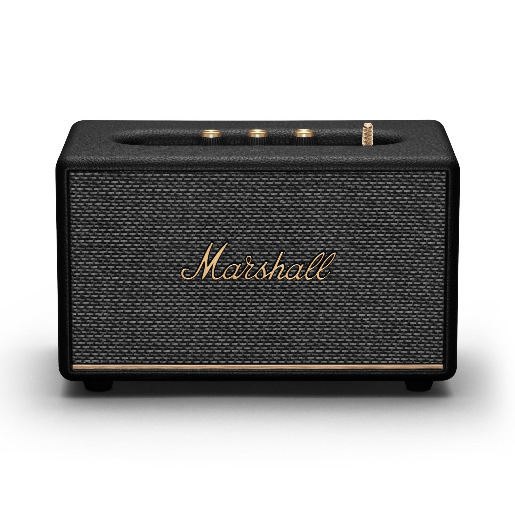 Marshall Acton III Wired Connectivity Stereo Home Speakers with Bluetooth 5.2 & RCA or 3.5mm Input Black Marshall Acton III Wired Connectivity Stereo Home Speakers with Bluetooth 5.2 & RCA or 3.5mm Input Black - Black / 26 x 16.9 x 15 cm