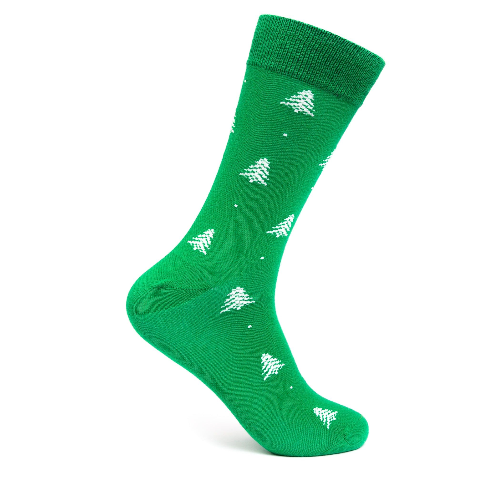 Christmas Tree Men's Crew Socks