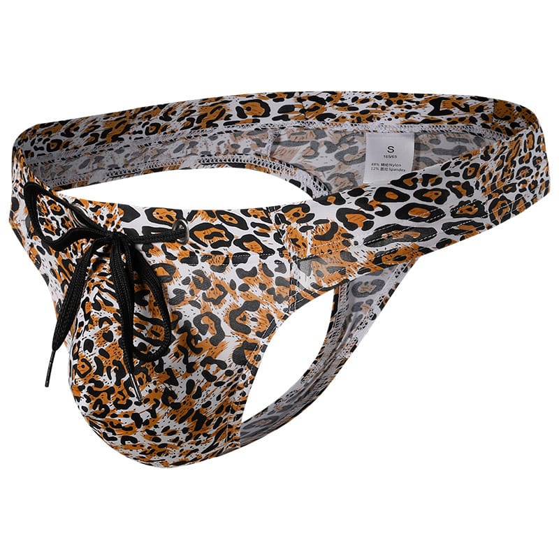 Man Thong Underwear MTH15 Leopard Print