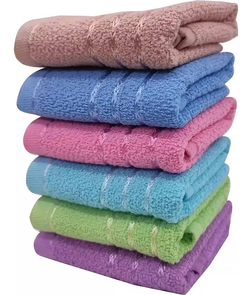 Mahaluxmi Creations Set of 6 Others Poly Cotton Kitchen Towel