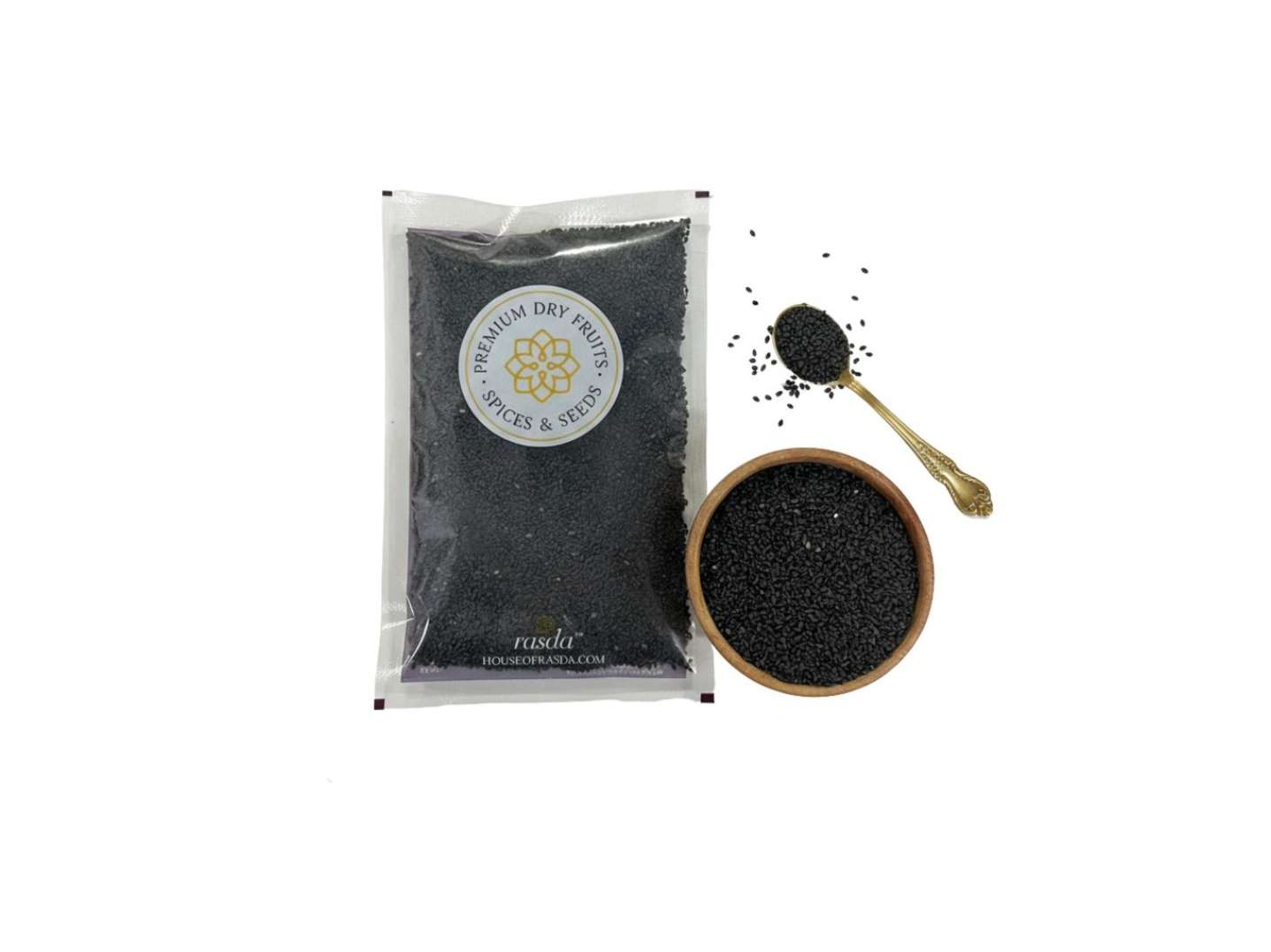 Rasda Basil Seeds (Sabja)  Edible  - 100 Gram