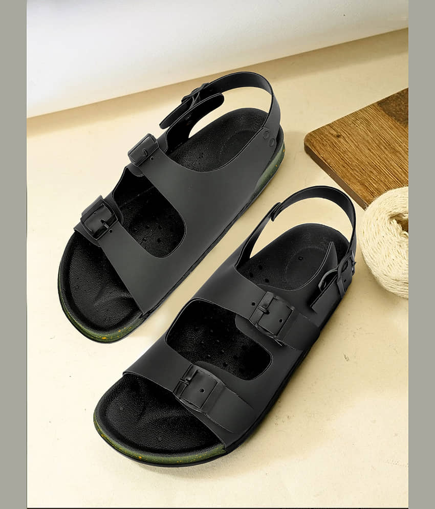 Buxton - Black Men's Sandals