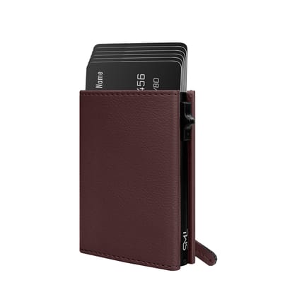 The Wallet Store Urban Pop RFID Protection Wallet Cardholder - Brown