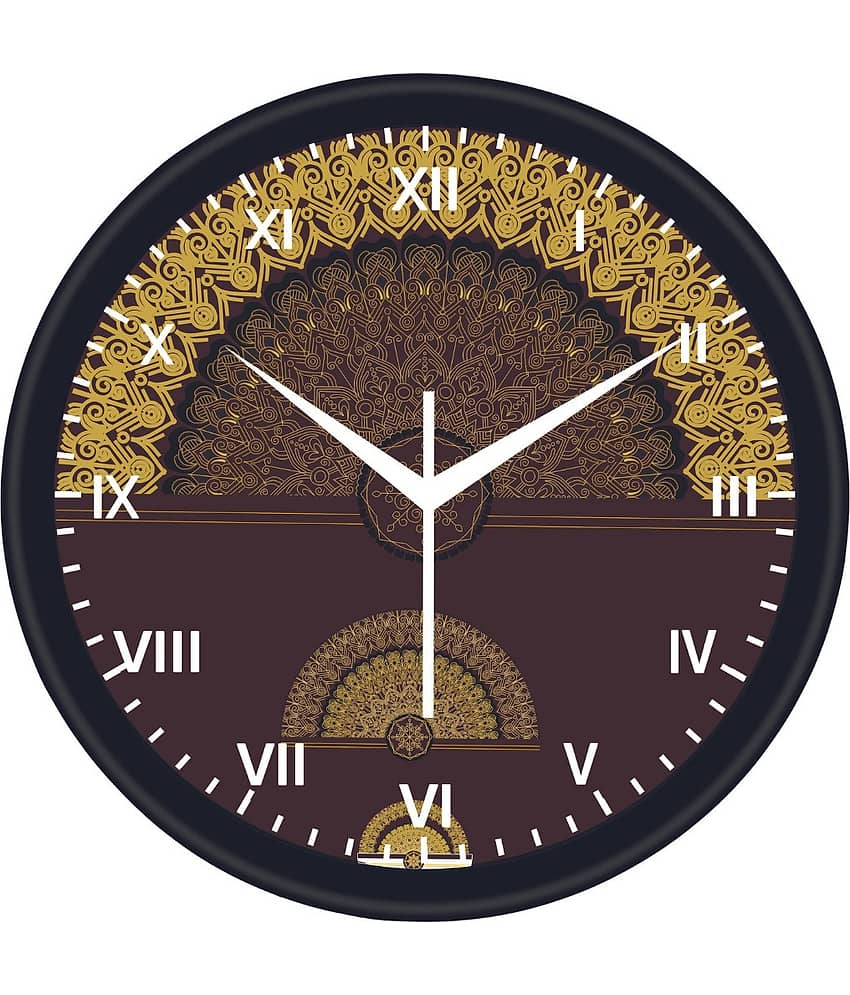 Trendy Homes Circular Analog Wall Clock