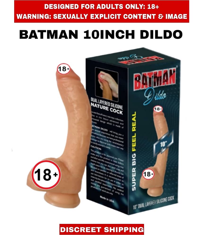 BATMAN DILDO 10inch LONG Silicone