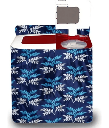 ENTICE Semi-Automatic Washing Machine Cover Compatiable For 8 kg - Navy