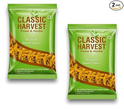 Classic Harvest Dried Turmeric Sticks/ Sabut Haldi 800g ( Pack Of 2, 400g Each )