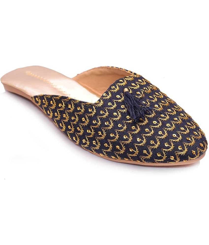 Apratim - Blue Women's Mules