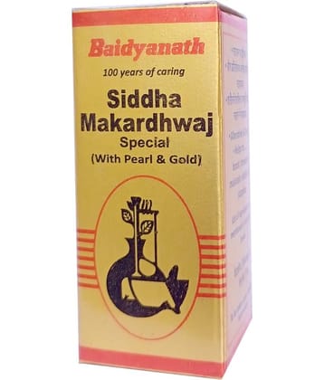 Baidyanath Siddha Makardhwaj Tablet 5 No.S Pack of 1