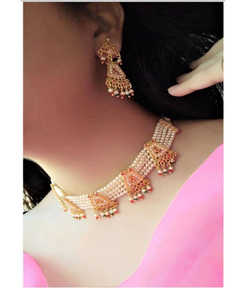 gilher - Multicolor Alloy Necklace Set ( Pack of 1 )