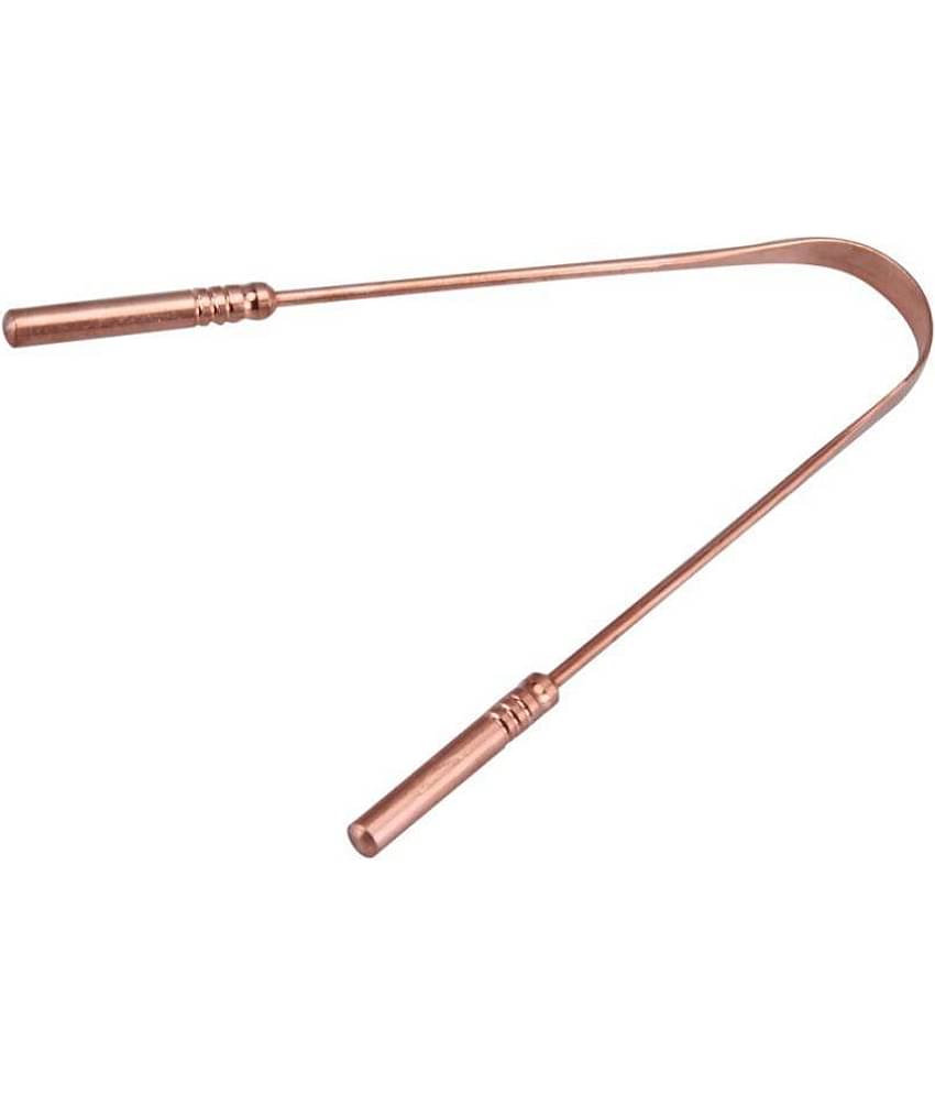 Gubb Tongue Cleaner Tongue Cleaning Scraper Brown 1 Pcs