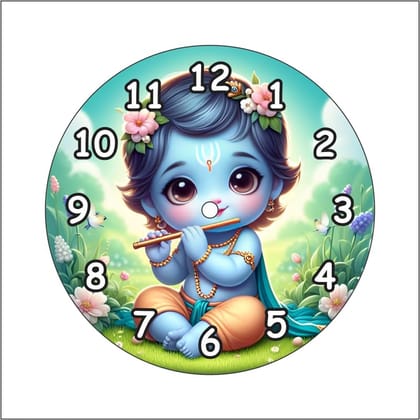 THE MAGICAL GIFTS Wall Clock for Kids and Decor | Room| Home | Office |Living Room | Return Gift | Birthday Gift for Boys and Girls MBG C8 8