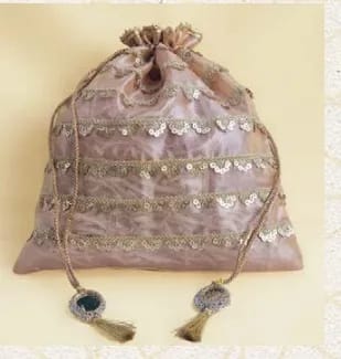Tissue Silk Potli