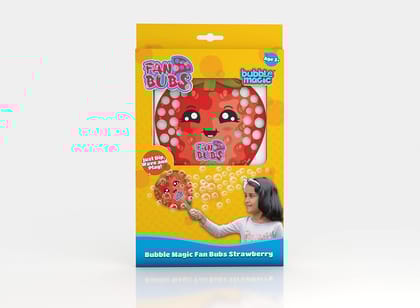 Bubble Magic FanBubs Strawberry Theme For Kids 3 Years and Above
