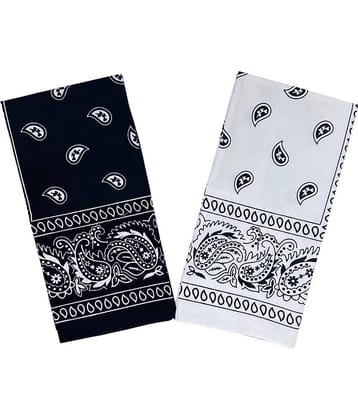 Royal Mart - White Cotton Men's Handkerchief ( Pack of 2 )