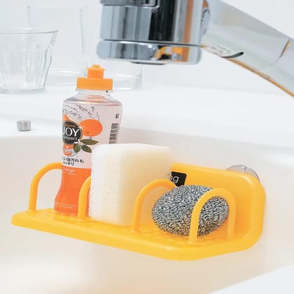 Plastic Sponge Rack -Orange