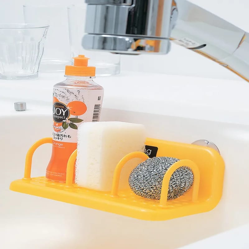 Plastic Sponge Rack -Orange