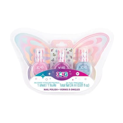 Make It Real Butterfly Nail Polish Trio Make It Real Butterfly Nail Polish Trio