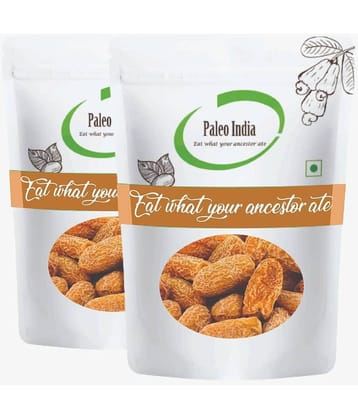 Paleo India 400g Yellow Dry Dates| Pila Chuara| khajoor khajur dry fruits