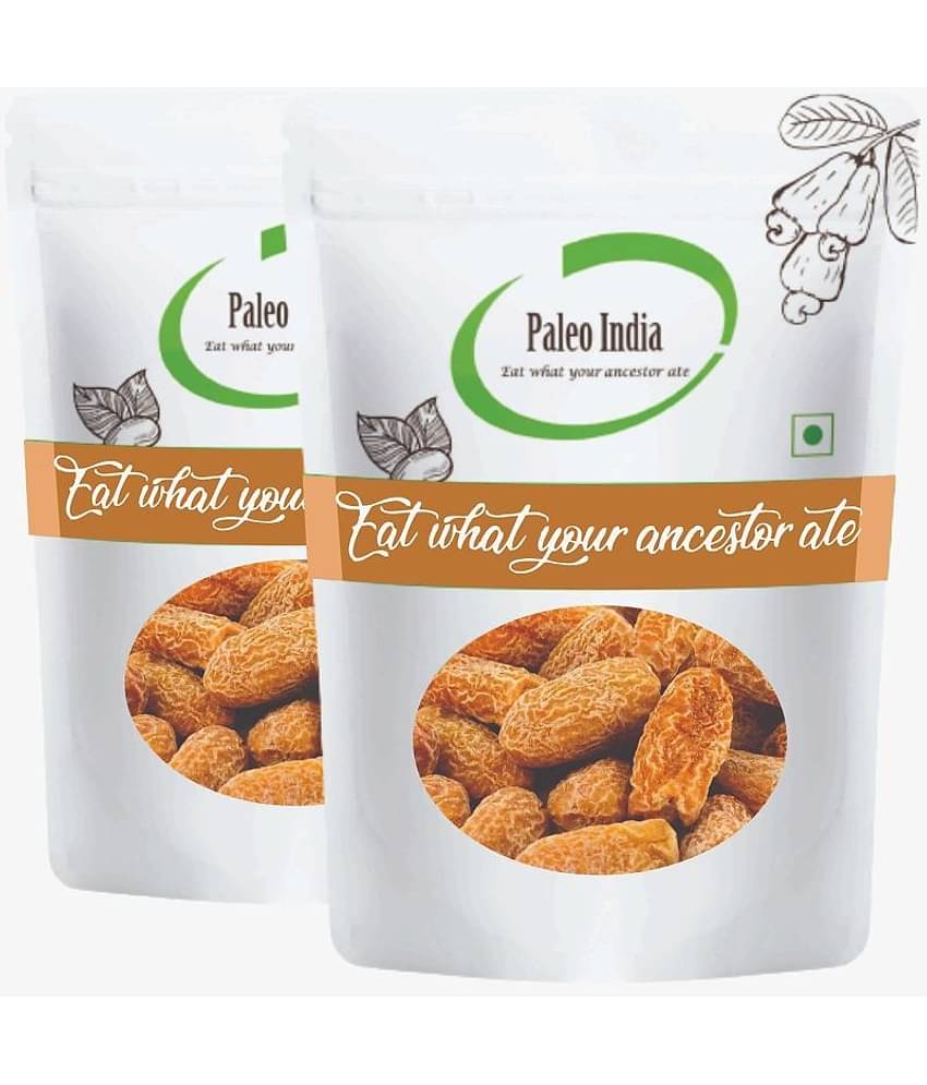 Paleo India 400g Yellow Dry Dates| Pila Chuara| khajoor khajur dry fruits