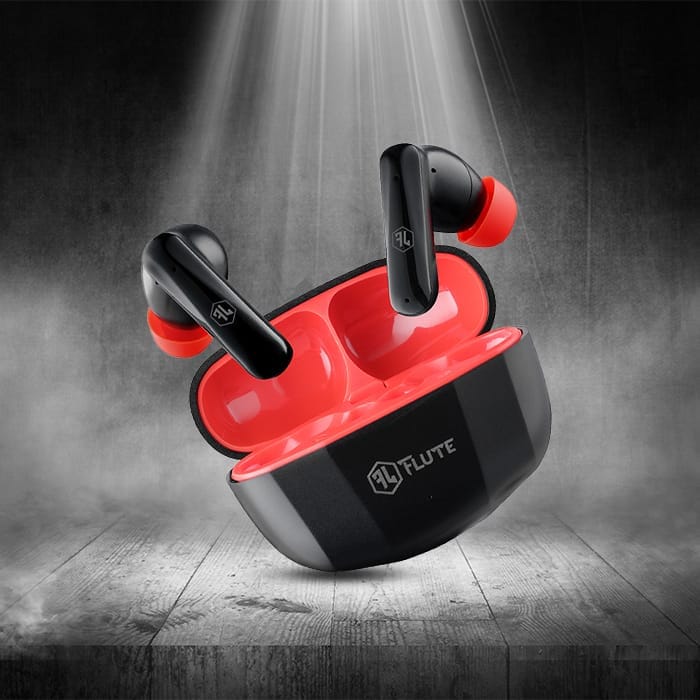 Flute Fpods 100 Wireless Earbuds - Black