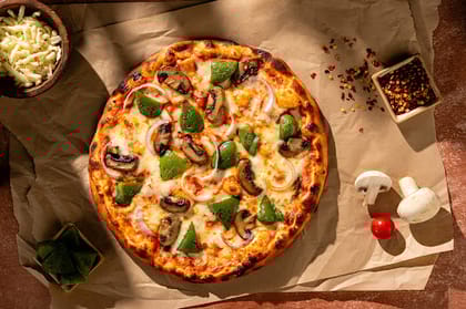 2x Cheese & Toppings: Cheesy Farmhouse Pizza - Naples