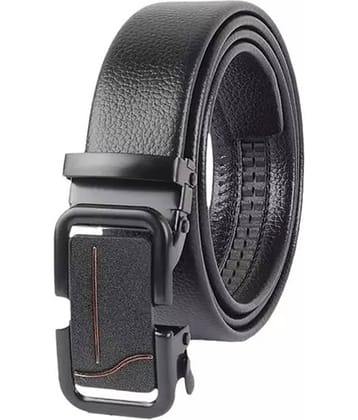 SILKSHOPPING - Black Synthetic Men's Casual Belt ( Pack of 1 )