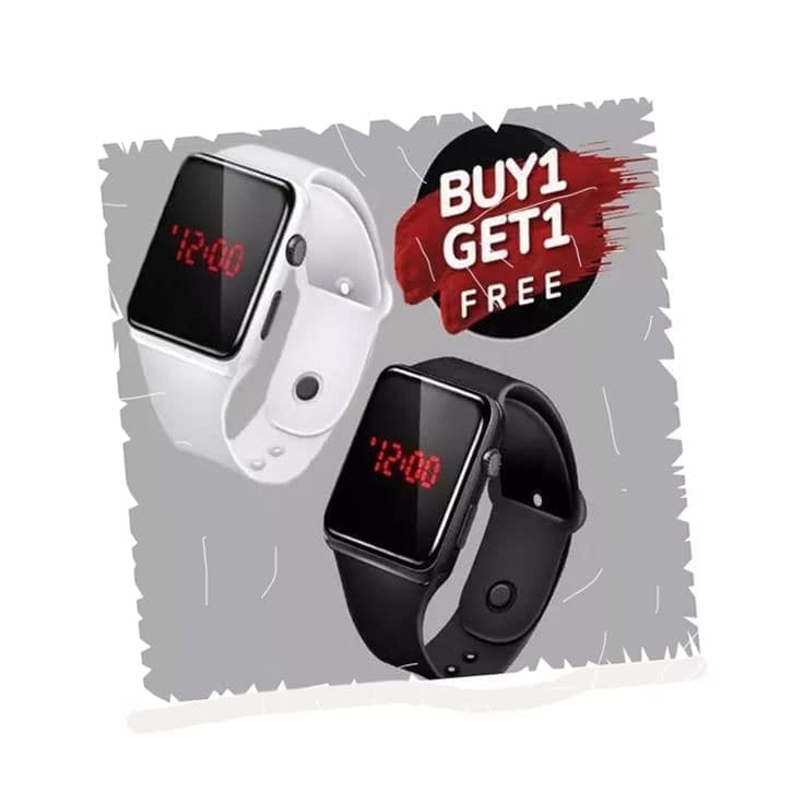 Digital Watch Buy 1 GET 1 Free Most Selling Latest Trending Men Women Smart Watch Classy Digital Watch -2