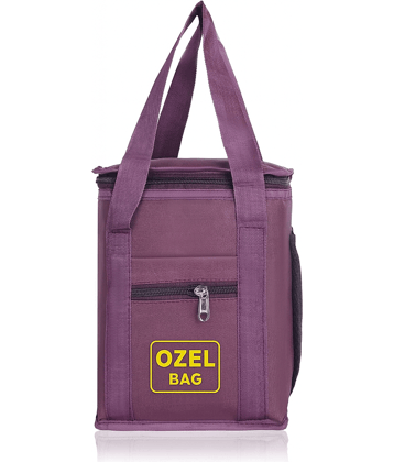 Ozel Bag Maroon Polyester Lunch Bag Pack of 1