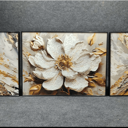 Unique Crystal Wall Painting Style 12-(H: 24 | L: 16 ) x 2 ~ H: 24 | L: 32 Inch