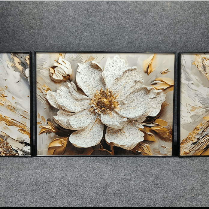 Unique Crystal Wall Painting Style 12-(H: 24 | L: 16 ) x 2 ~ H: 24 | L: 32 Inch