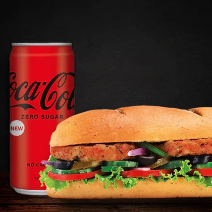 Aloo Patty Sandwich (15cm) + Coke(Save 31%) Aloo Patty Sandwich (15cm) + Coke(Save 31%)